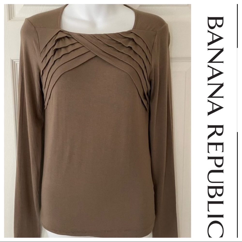 NWT Banana Republic long sleeve stretch shirt